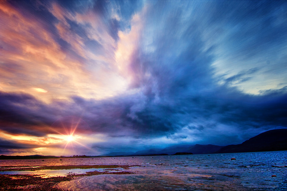 Irish Sea sunset