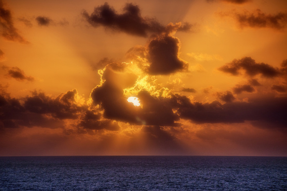 Caribbean Sea sunrise